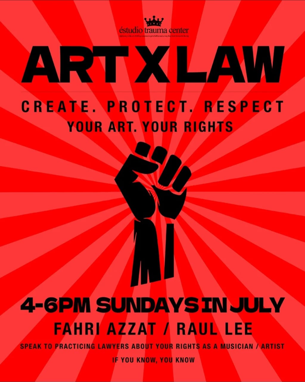 ARTXLAW Workshop Series
